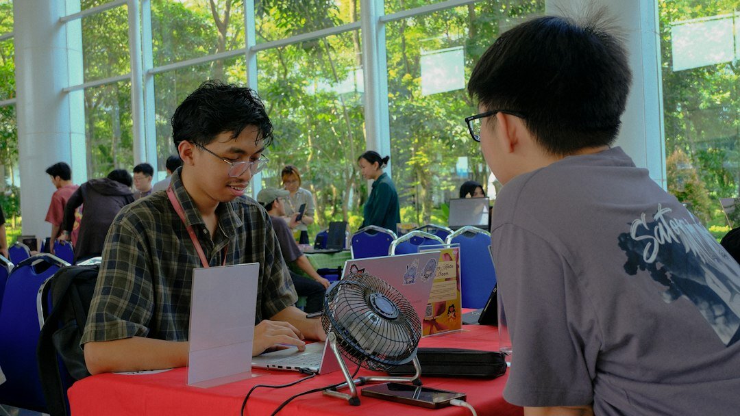 young people discussing future