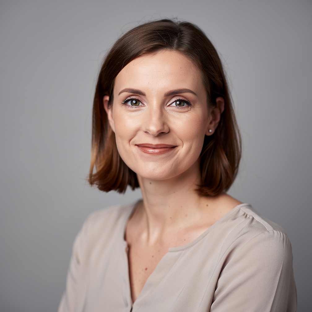 Studio portrait of a German female qualitative researcher