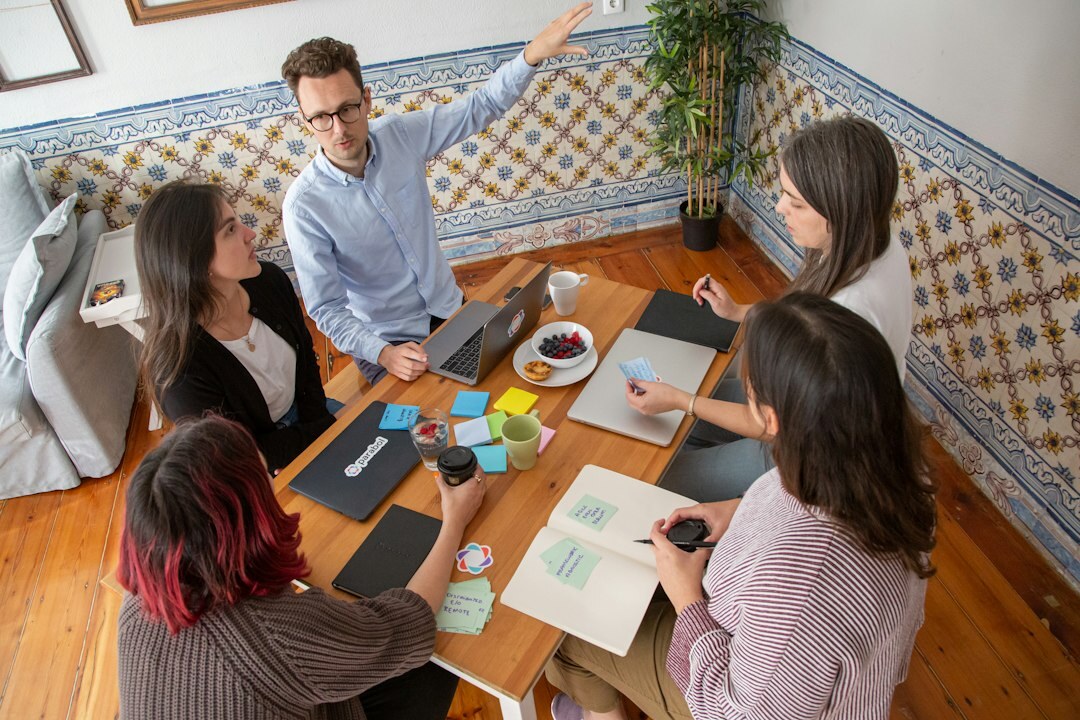 diverse group meeting